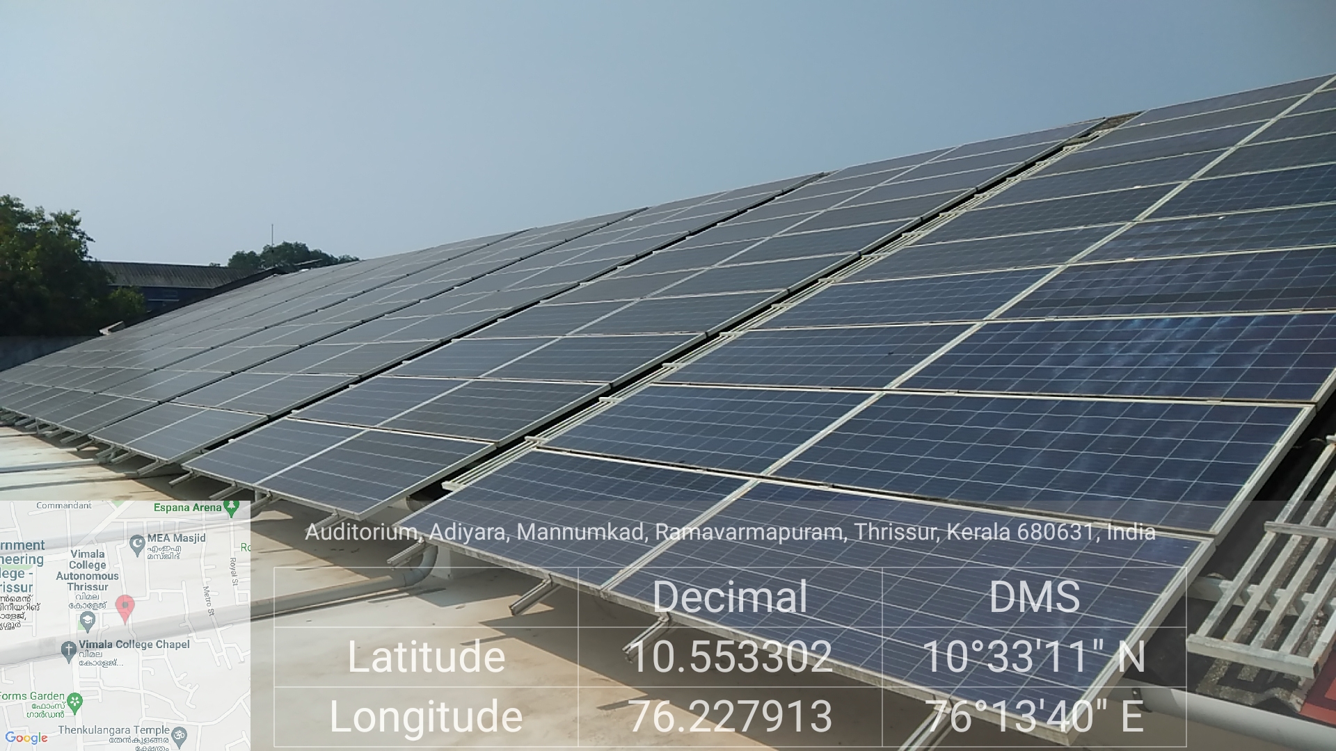 Solar Panel with Wheeling to Grid Facility