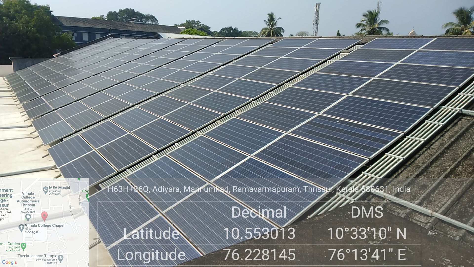 Solar Panel with Wheeling to Grid Facility