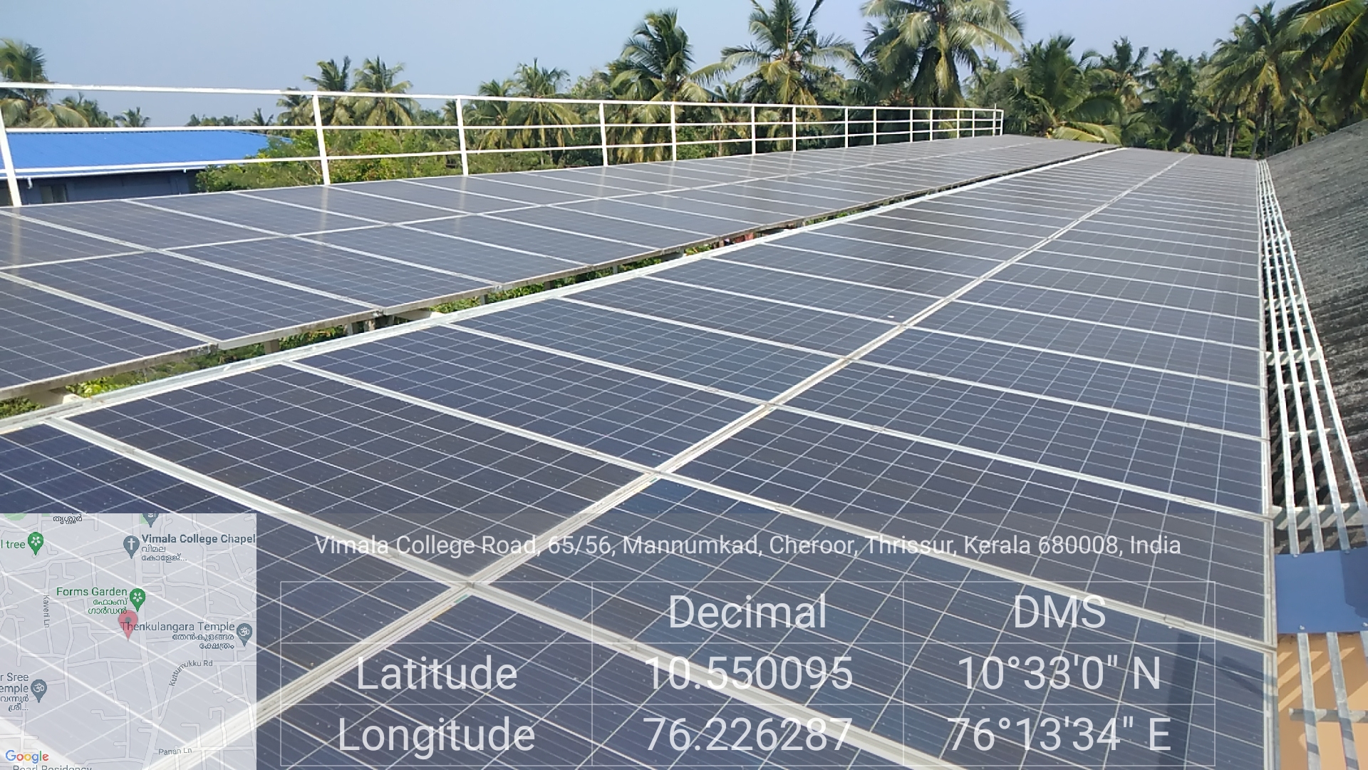 Solar Panel with Wheeling to Grid Facility