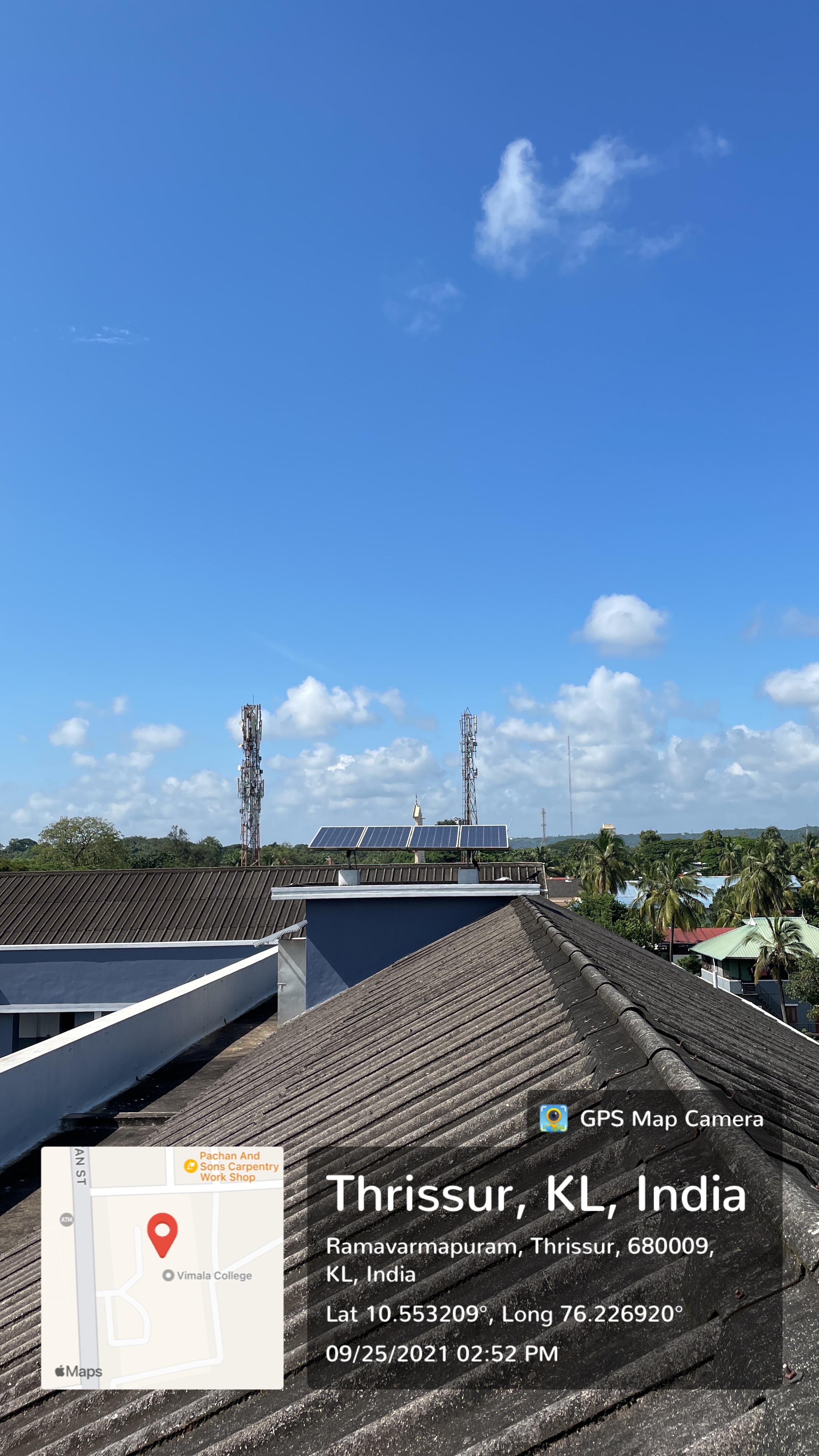 Solar Panel with Wheeling to Grid Facility